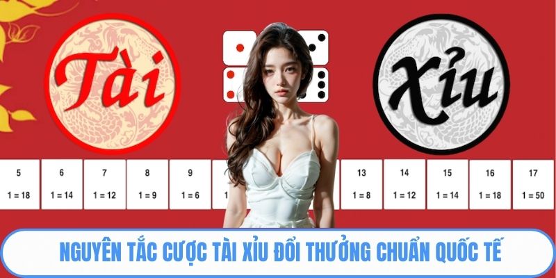 Nguyên tắc cược tài xỉu đổi thưởng chuẩn quốc tế