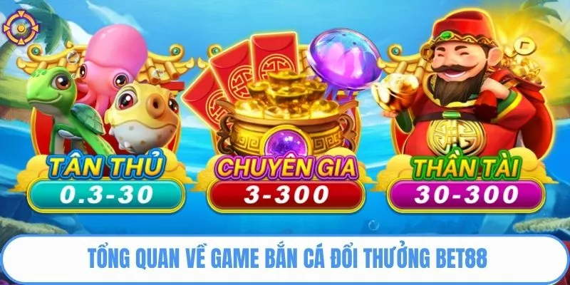 Tổng quan về game bắn cá đổi thưởng bet88